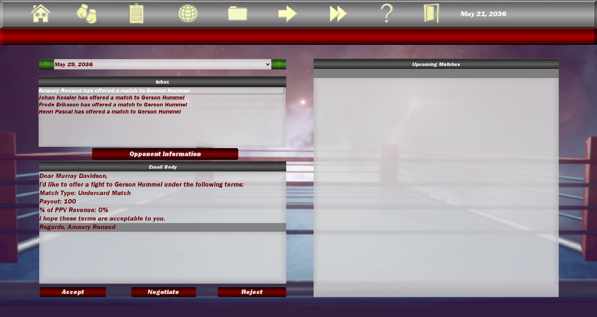 #8. World Boxing Manager (Steam) 由: Aggroblakh