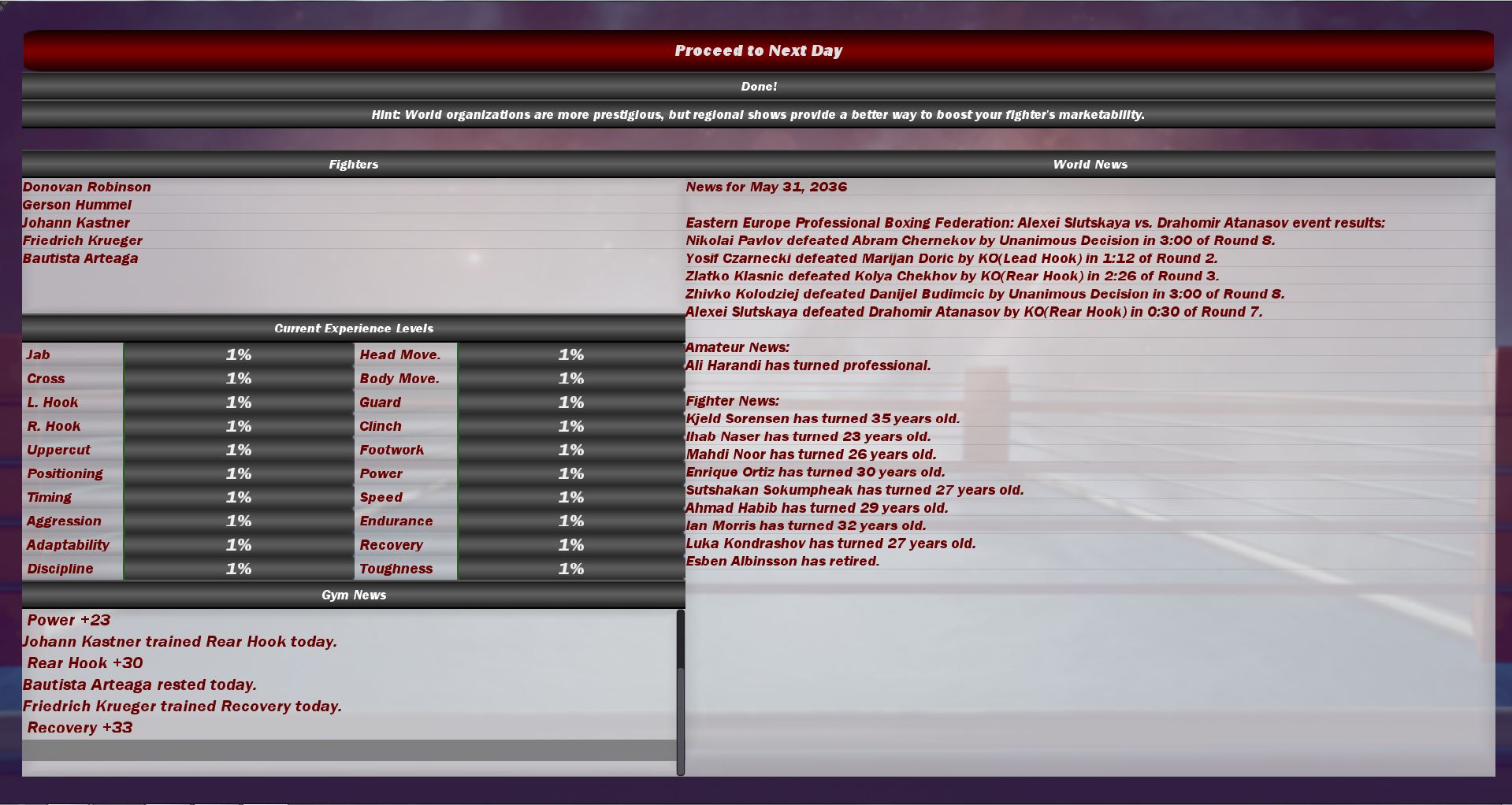 #5. World Boxing Manager (Steam) 由: Aggroblakh