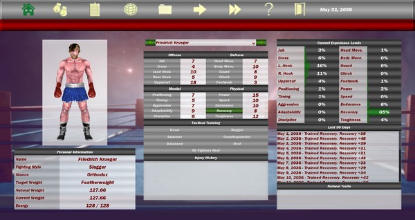 World Boxing Manager — скриншот 10