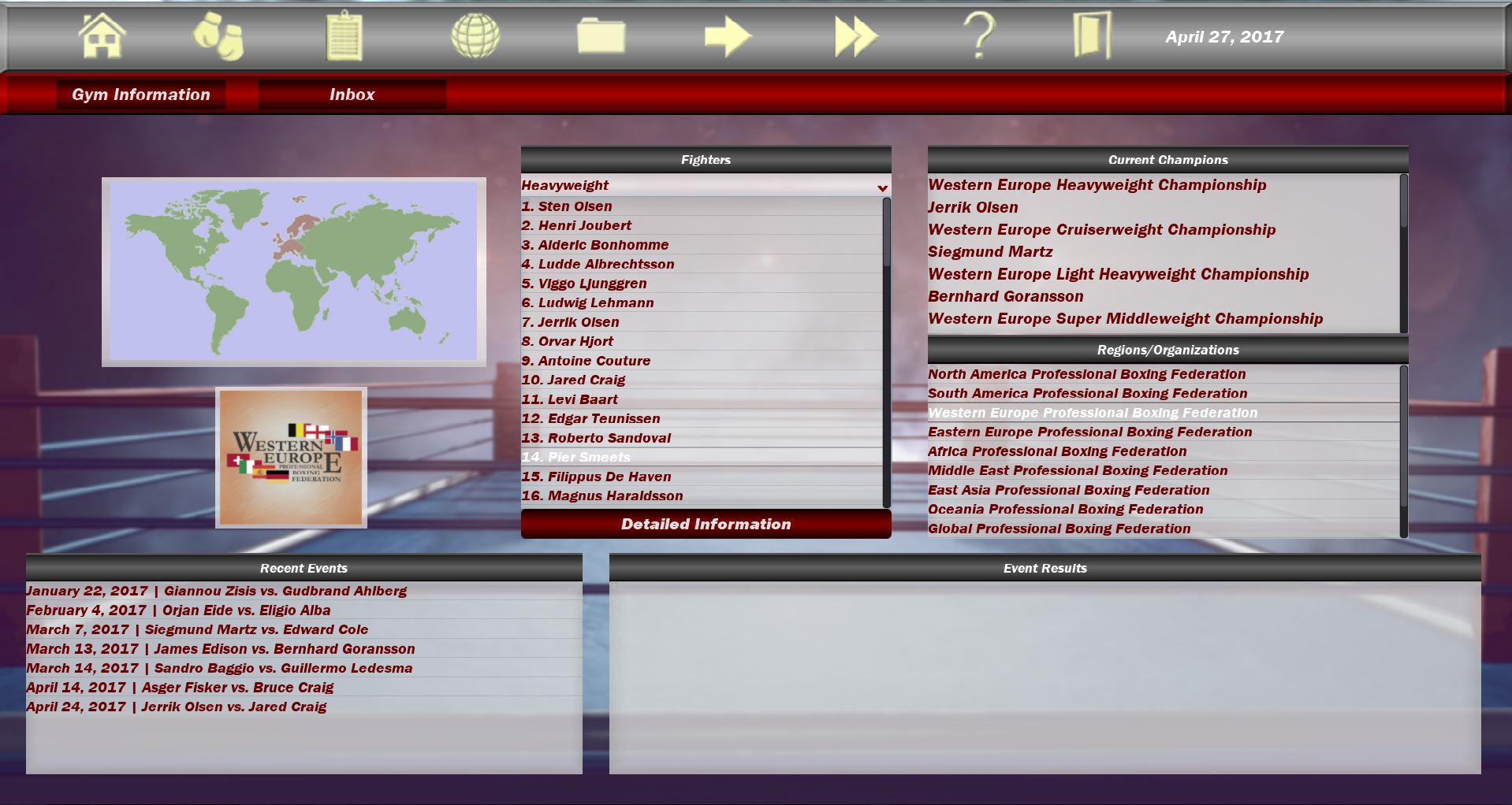 #2. World Boxing Manager (Steam) 由: Aggroblakh