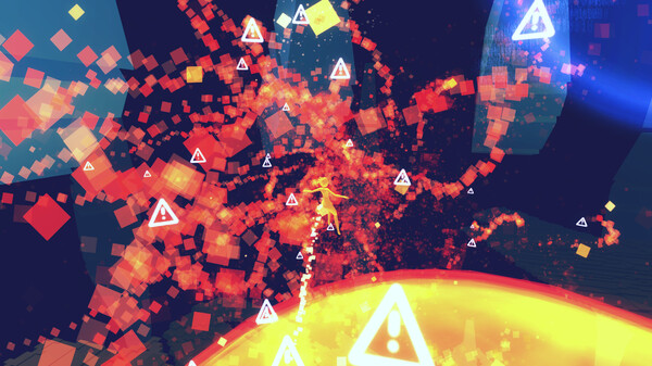 Screenshot of Fumiko! gameplay showing in-action mechanics