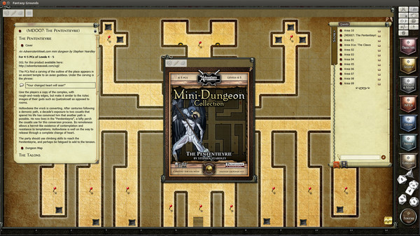 Fantasy Grounds - Mini-Dungeon #007: The Pententieyrie (PFRPG)