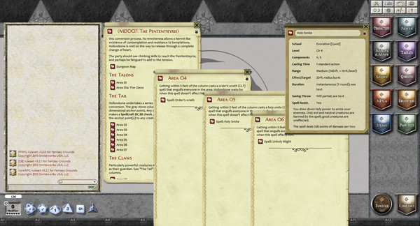 Fantasy Grounds - Mini-Dungeon #007: The Pententieyrie (PFRPG)