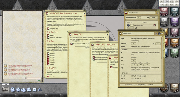 Fantasy Grounds - Mini-Dungeon #007: The Pententieyrie (PFRPG)