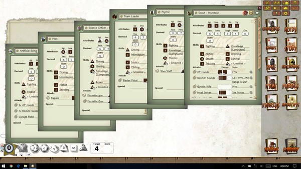 Fantasy Grounds - The Last Parsec: Archetypes (Savage Worlds)