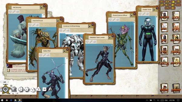 Fantasy Grounds - The Last Parsec: Archetypes (Savage Worlds)