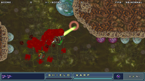 Screenshot z ZANGEKI WARP