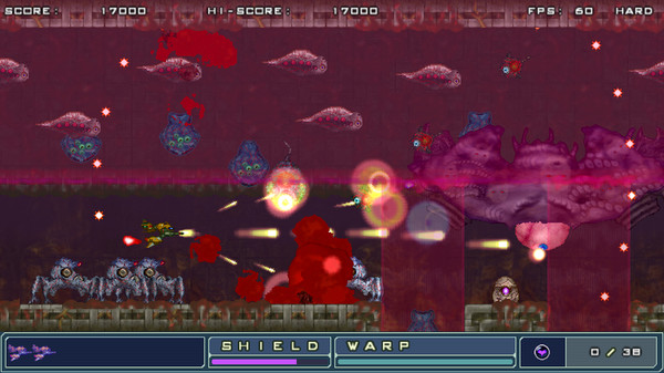 Screenshot z ZANGEKI WARP