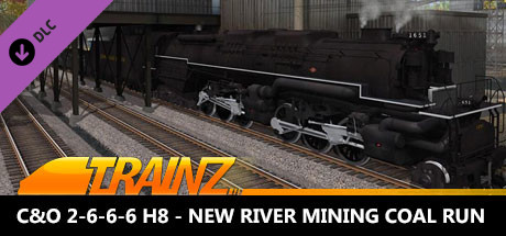 Trainz 2019 DLC: C&O 2-6-6-6 H8 - New River Mining Coal Run banner image