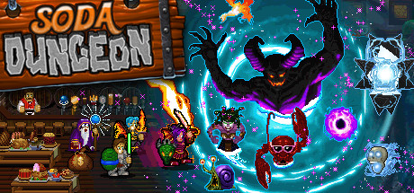 Steam header art for Soda Dungeon