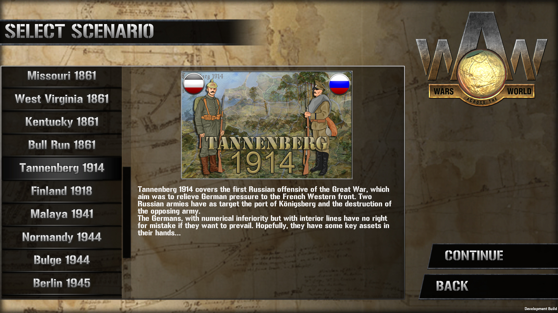 Wars Across the World: Tannenberg 1914 Featured Screenshot #1