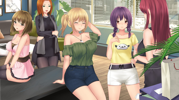 Screenshot of Negligee: Spring Clean Prelude gameplay showing in-action mechanics