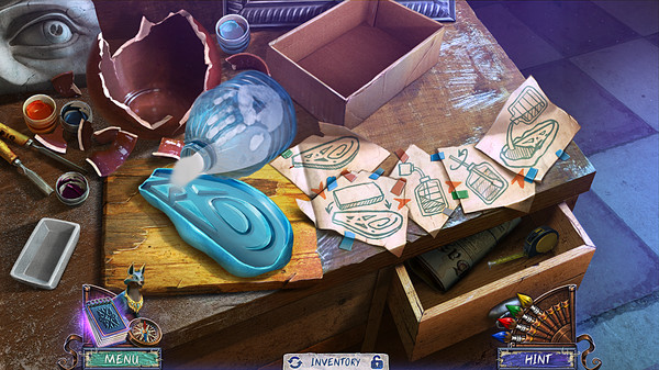 Screenshot z Subliminal Realms: The Masterpiece Collector's Edition