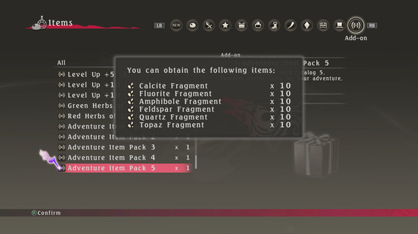 Tales of Berseria™ - Adventure Item Pack 5