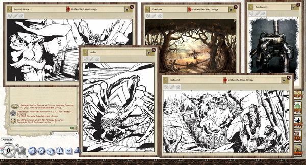 Fantasy Grounds - Deadlands Reloaded: OneSheet Adventure PAK (Savage Worlds)