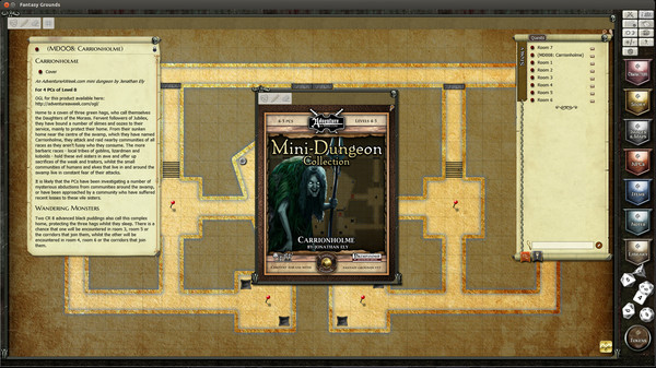 Fantasy Grounds - Mini-Dungeon #008: Carrionholme (PFRPG)