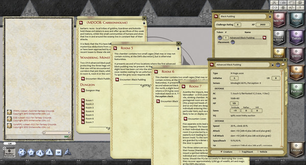 Fantasy Grounds - Mini-Dungeon #008: Carrionholme (PFRPG)