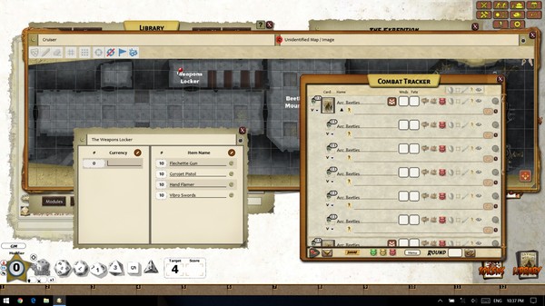 Fantasy Grounds - The Last Parsec: Omariss Death Worm (Savage Worlds)