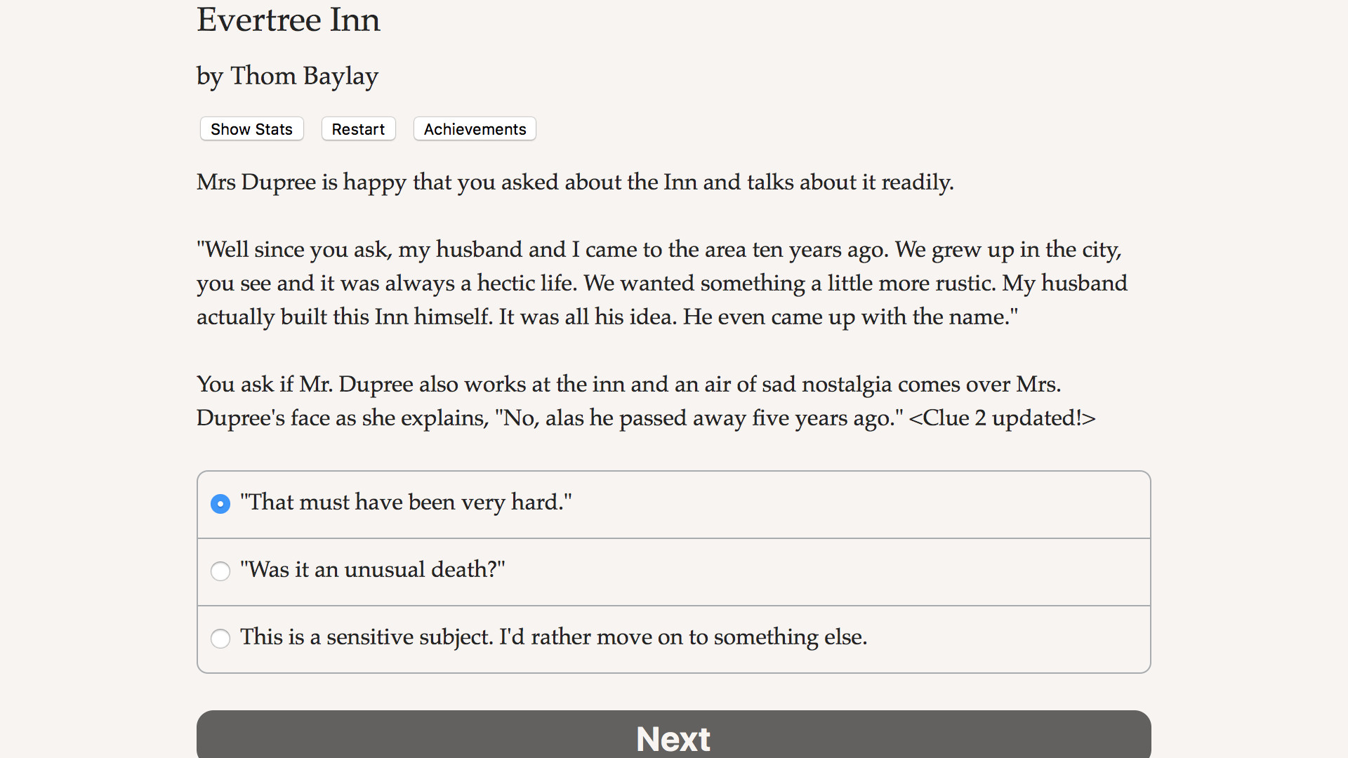 Evertree Inn screenshot #2