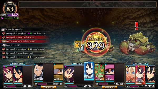 Screenshot z Labyrinth of Refrain: Coven of Dusk