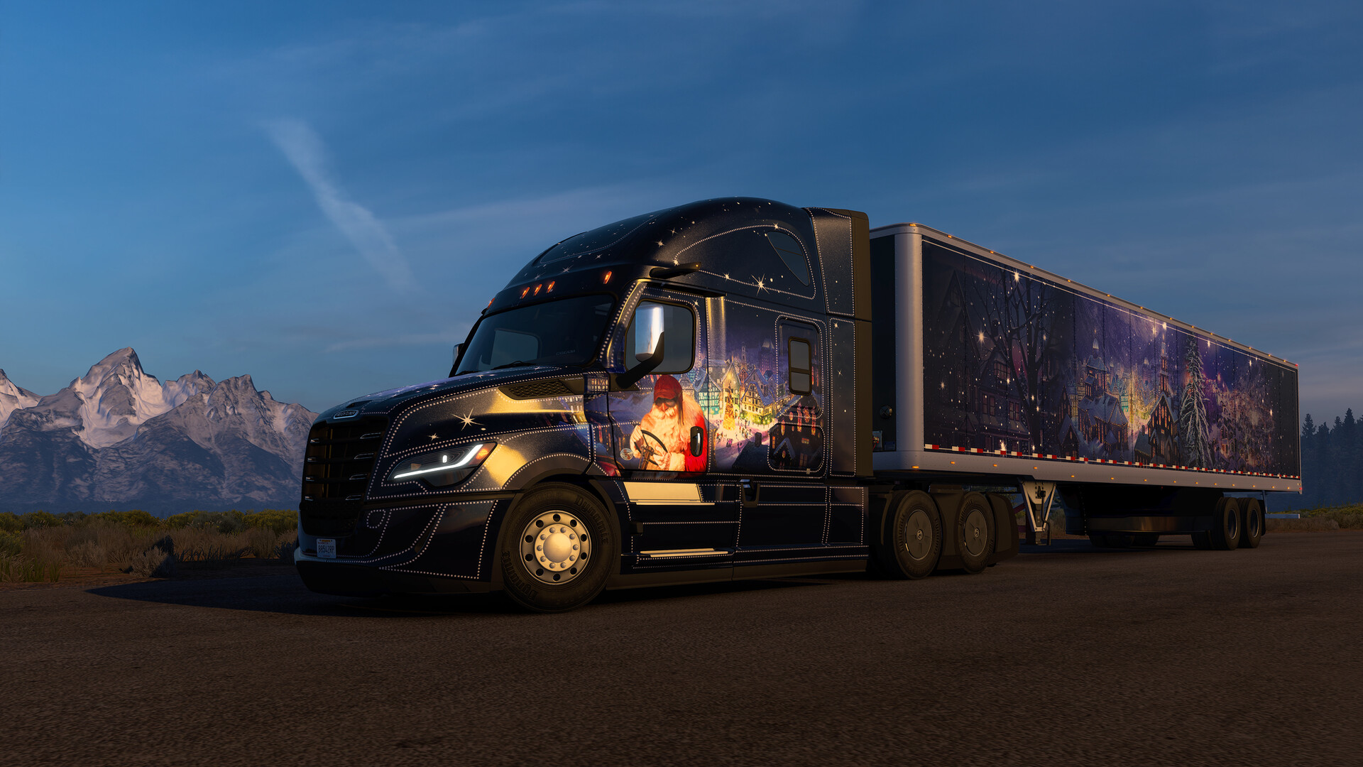 American Truck Simulator - Christmas Paint Jobs Pack image 4