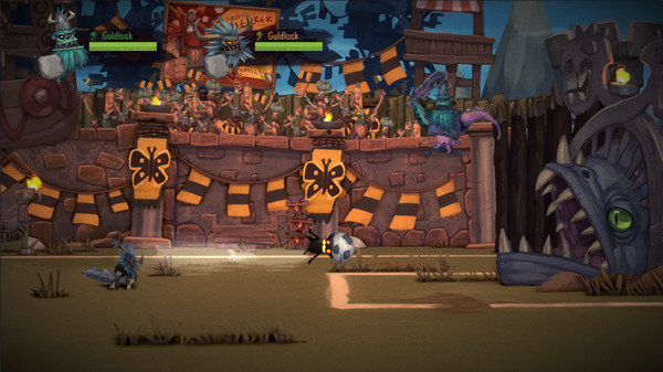 Screenshot z Zombie Vikings: Stab-a-thon
