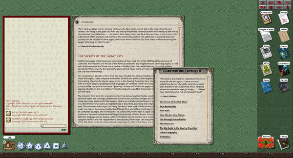 Fantasy Grounds - Secrets of New York (CoC)