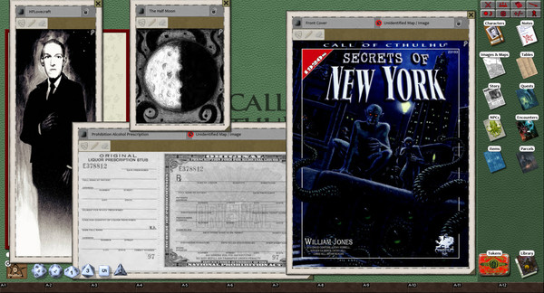 Fantasy Grounds - Secrets of New York (CoC)