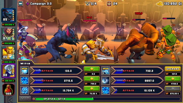 Heroes of Havoc: Idle Adventures - Founder's Pack screenshot 1