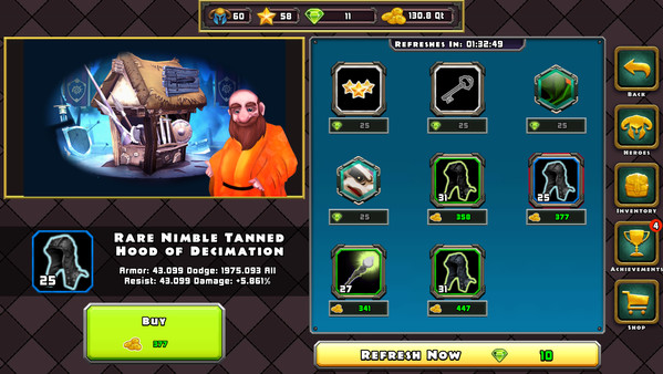 Heroes of Havoc: Idle Adventures - Founder's Pack screenshot 3