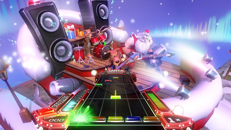 Santa Rockstar