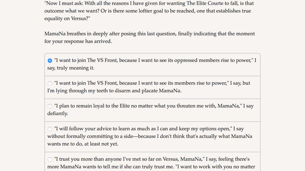 VERSUS: The Elite Trials