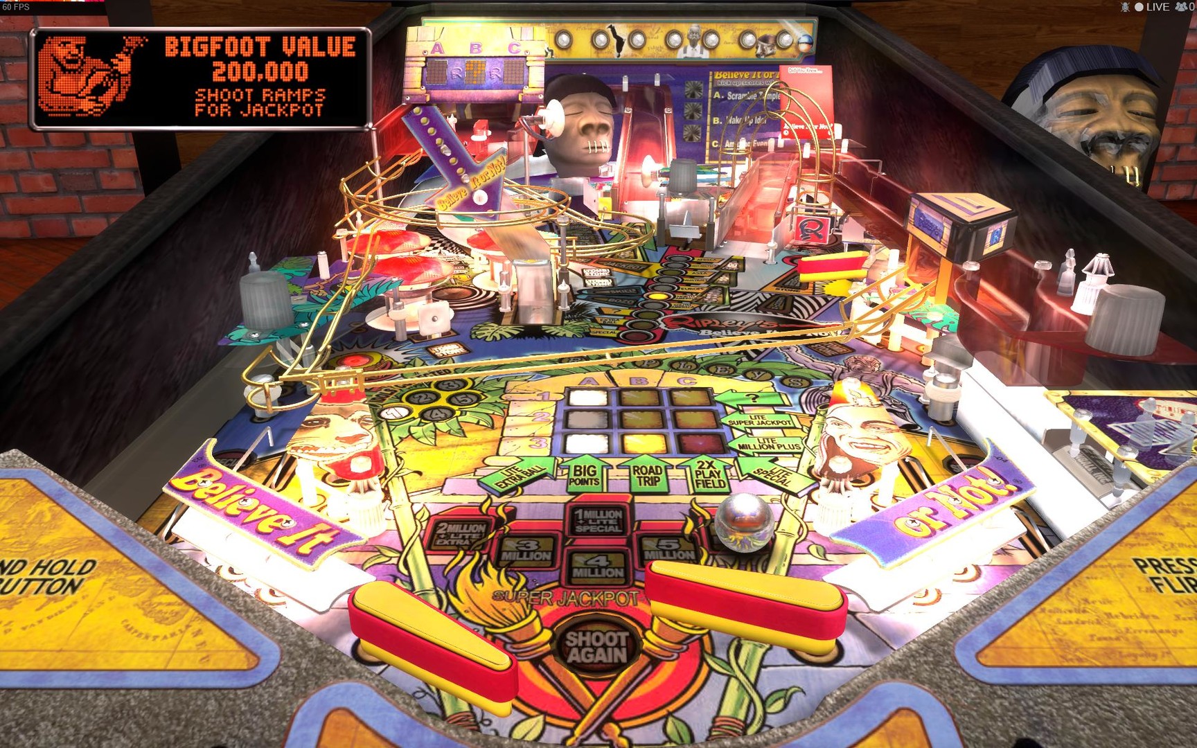 Stern Pinball Arcade: Ripley's Believe It Or Not! Featured Screenshot #1