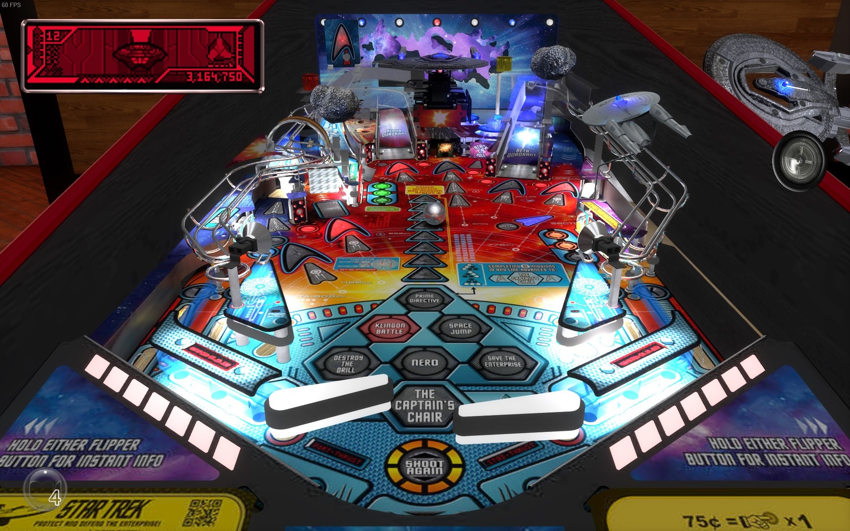 Stern Pinball Arcade: Star Trek Featured Screenshot #1