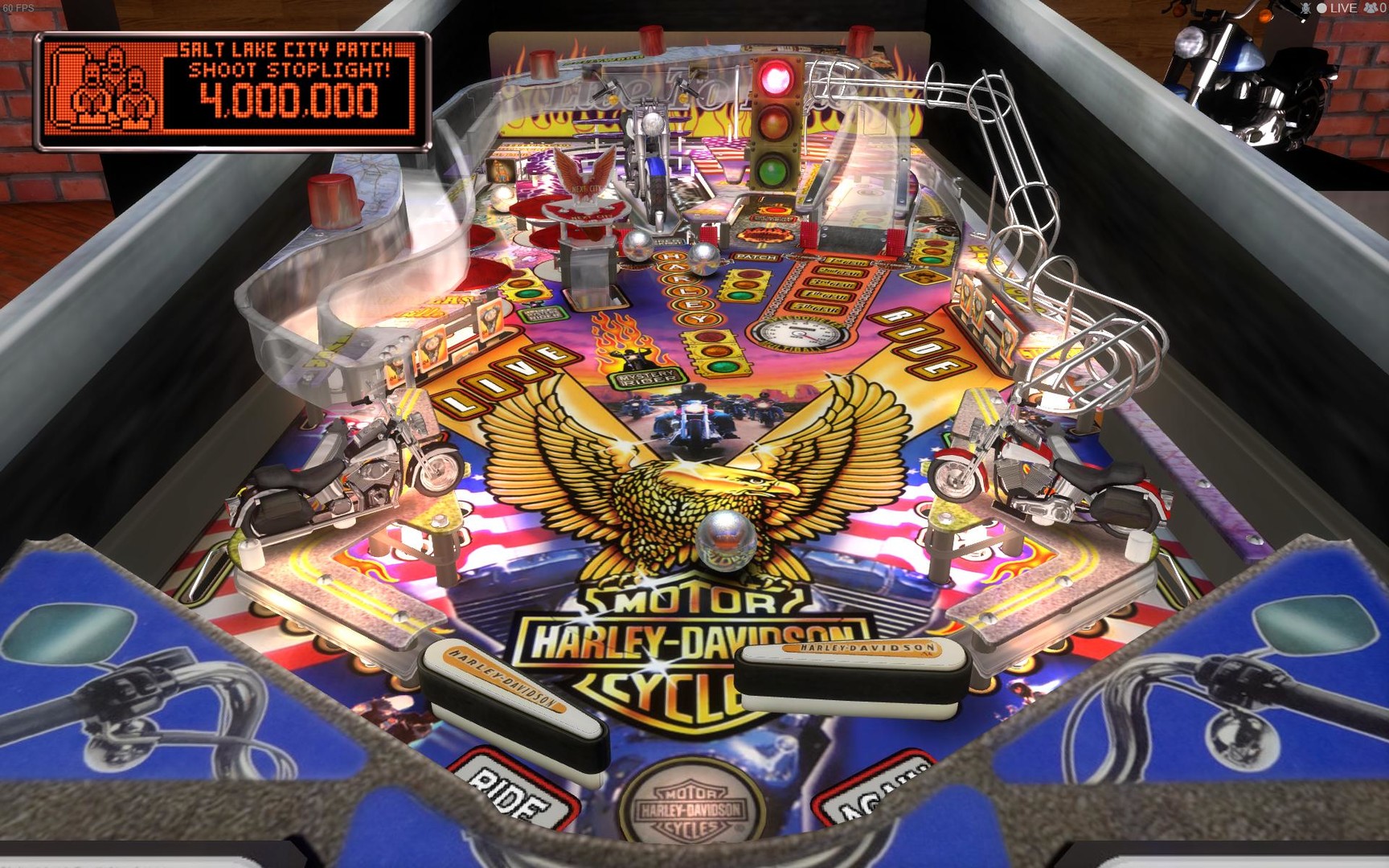 Stern Pinball Arcade: Harley Davidson Featured Screenshot #1