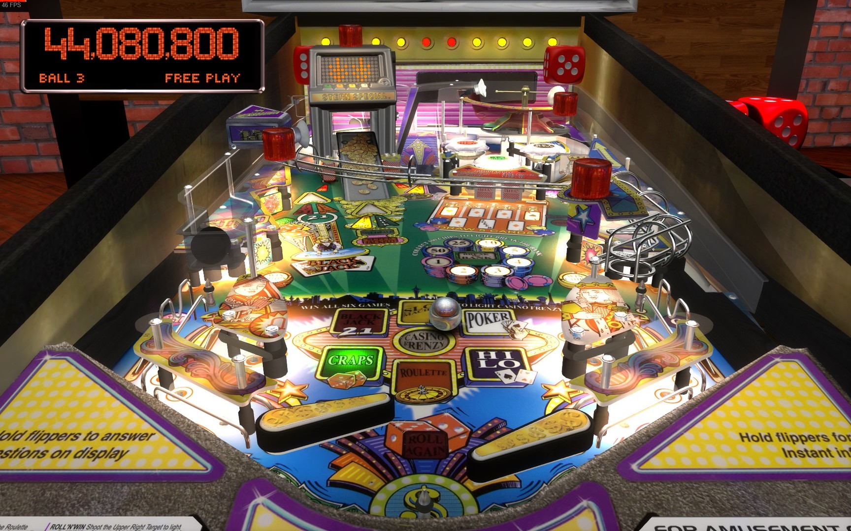 Stern Pinball Arcade: High Roller Casino Featured Screenshot #1