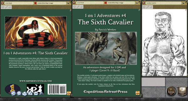 Fantasy Grounds - 1 on 1 Adventures #4: The Sixth Cavalier (PFRPG/3.5E)