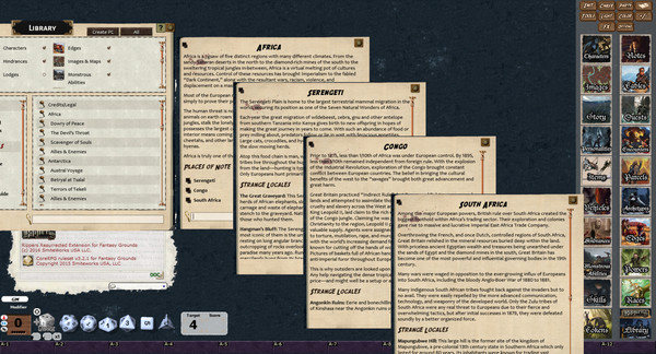 Fantasy Grounds - Rippers Resurrected: Frightful Expeditions (Savage Worlds)