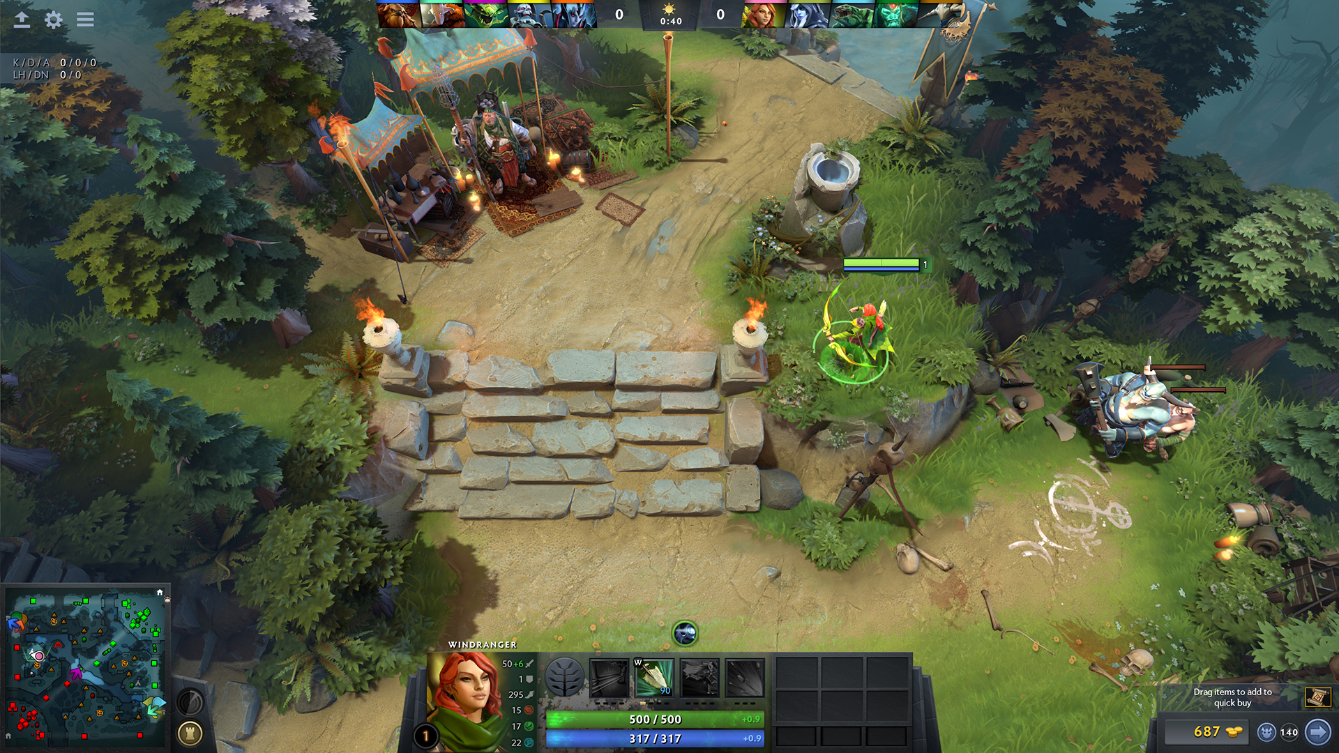 screenshot of Dota 2 3