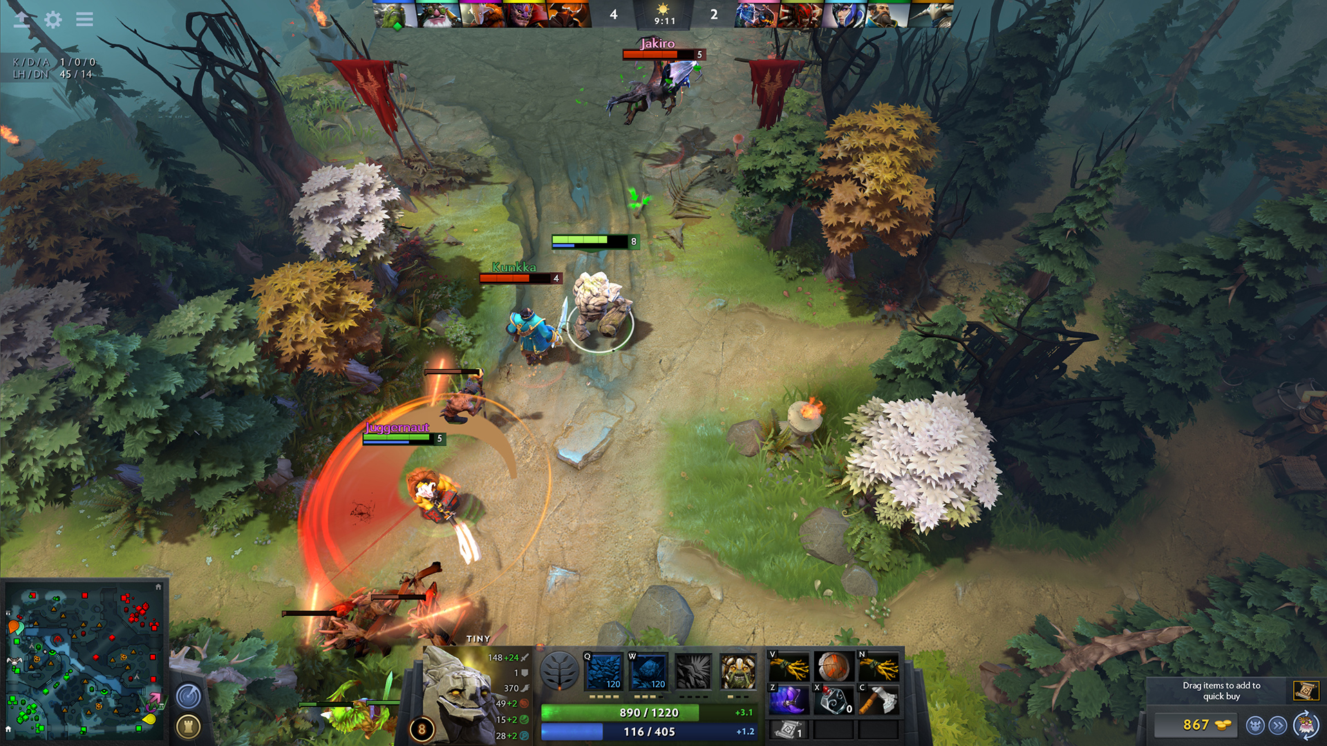 screenshot of Dota 2 7