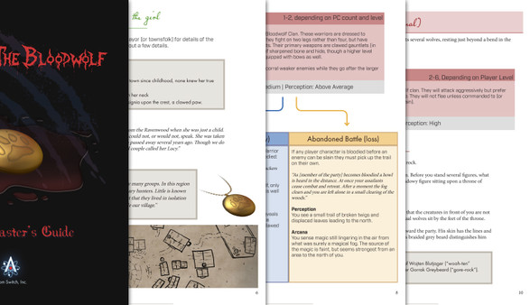 InfinitasDM - Teeth of The Bloodwolf