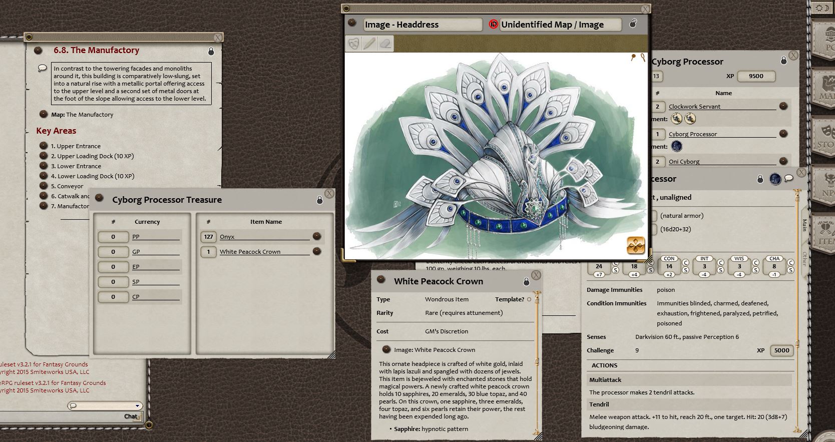 Fantasy Grounds - Under Frozen Stars (5E)のスクリーンショット 1
