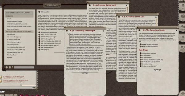 Fantasy Grounds - Under Frozen Stars (5E)