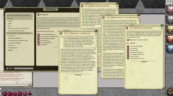 Fantasy Grounds - Under Frozen Stars (PFRPG)