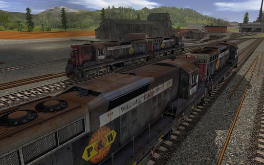 Trainz 2019 DLC: Willamette & Pacific SD7 #1501