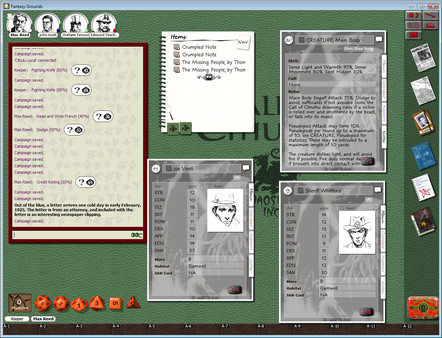 Fantasy Grounds - Call of Cthulhu: Crack'd and Cook'd Manse (CoC)