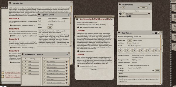 Fantasy Grounds - Road to War: The Equinox Crown (5E)