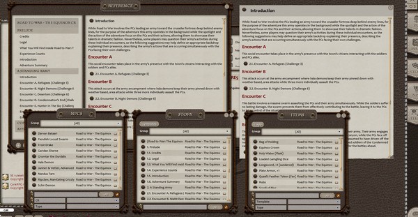 Fantasy Grounds - Road to War: The Equinox Crown (5E)