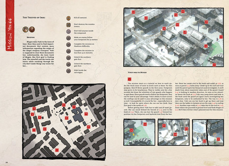 Shadow Tactics: Blades of the Shogun - Artbook & Strategy Guide