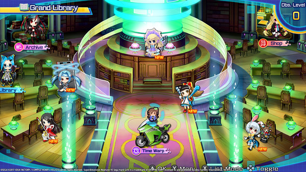 超次元大戰戰機少女VS SEGA主機娘夢幻合體特別版-游戏截图
